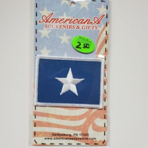 A package of american flags with the star on it.