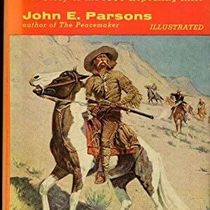 A book cover with an image of a man on horseback.