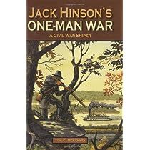 A book cover with an image of a man in the woods.