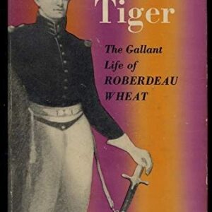 A book cover with a man holding a sword.