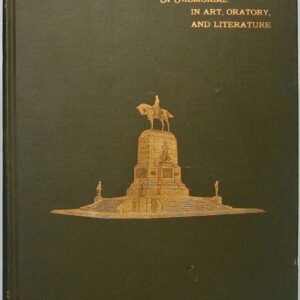 A book cover with an image of a statue on top.