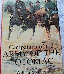 A book cover with horses and soldiers on it.