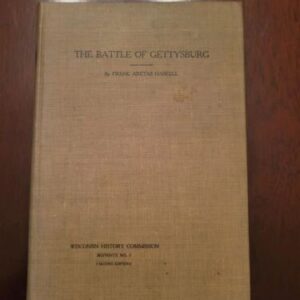 A book cover with the title of the battle of gettysburg.