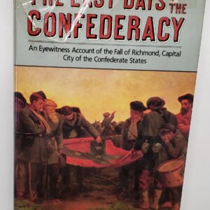 A book cover with an image of people holding up a flag.