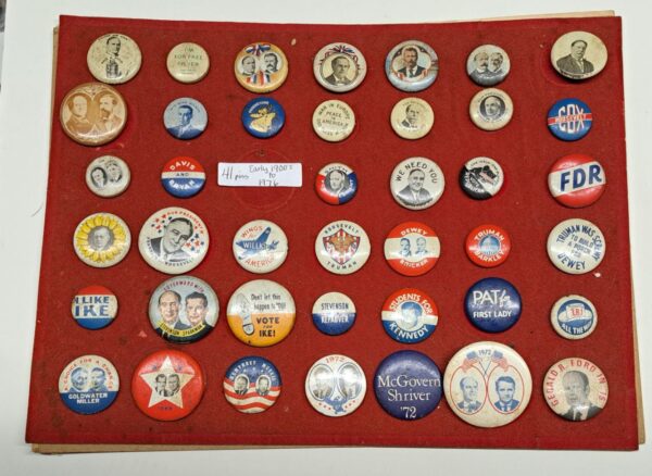 Political Button Collection